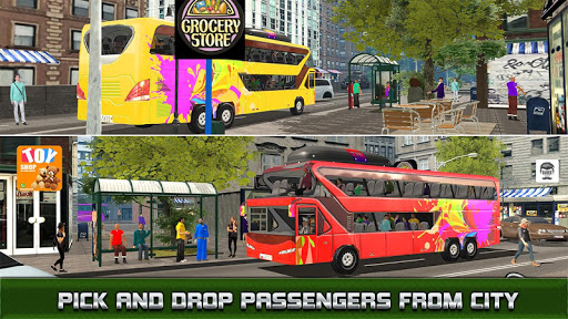 Tourist Coach Bus Highway Driving 1.1.1 screenshots 5