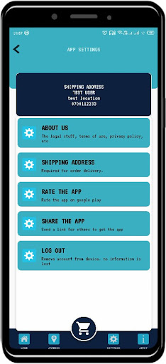 Android application MAJI KWA DAKIKA screenshort