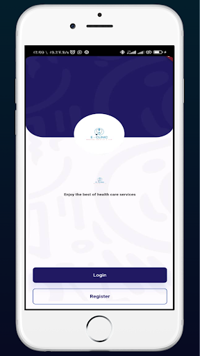 Android application E-Clinic App screenshort