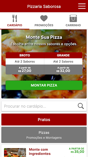 Pizzaria Saborosa Screen 2