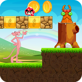 pinky panther world adventure game : jungle world icon