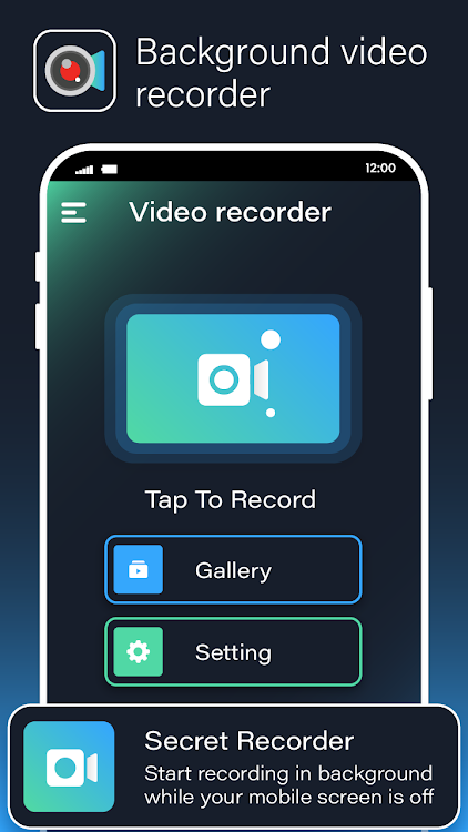 Background Video Recorder Cam - 21.0 - (Android)