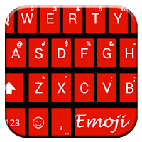 Tiles Red Emoji клавиатура