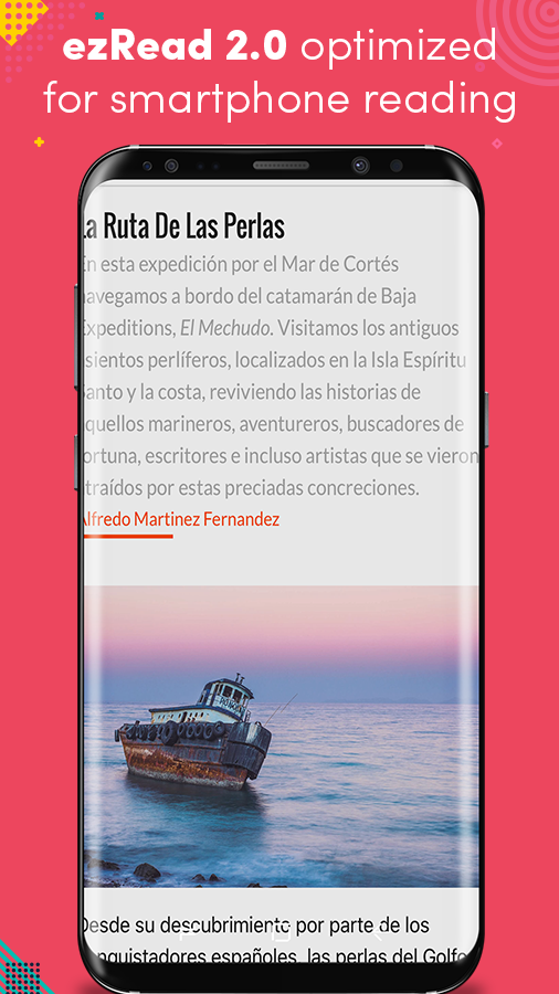 Android application Revista México Desconocido screenshort