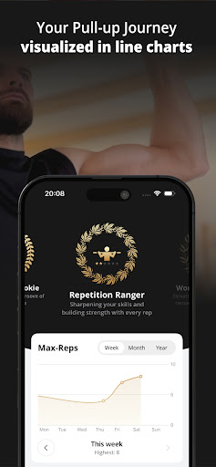 GOLDEN Pull-Ups Pullup Tracker screenshot 16