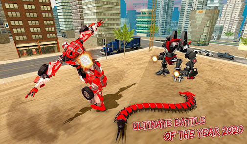 Captura de Pantalla 10 Centipede Robot Car Game 2022 android