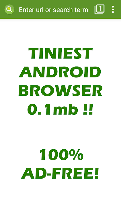 Tiny Browser : Light Mini Web - 3.7 - (Android)