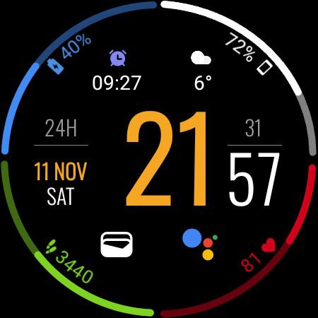 Dens Digital 1 Watch Face screenshot 8
