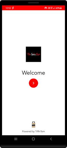 Android application The Spice Hub screenshort