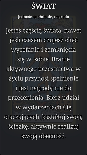 Android application Tarot screenshort