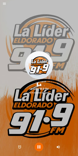 Android application La Líder 91.9 FM Eldorado screenshort