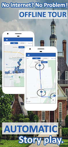 Colonial Williamsburg GPS Tour Screen 2