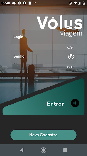 Android application Vólus Viagem screenshort