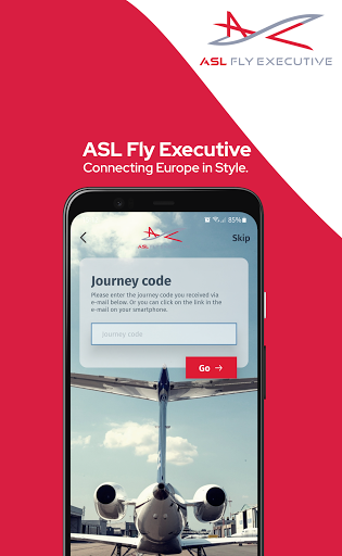 Android application ASL Fly Executive screenshort