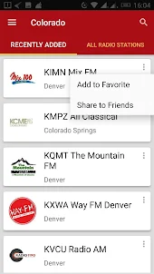 Colorado Radio Stations - USA