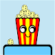 Happy popcorn box