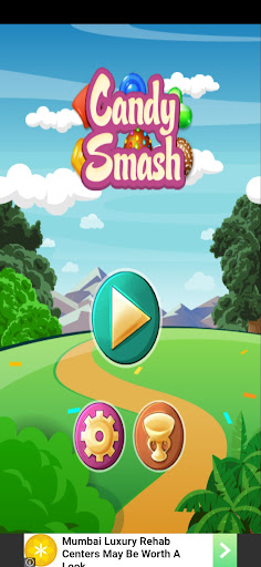 Android application Candy smasher screenshort