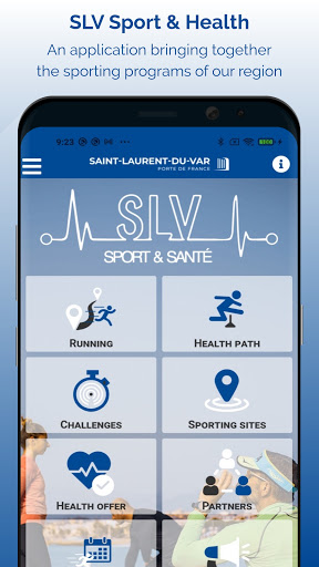 Android application SLV Sport & Health screenshort