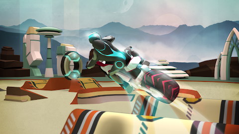 Gravity Rider: グラビティバイクのゲームのおすすめ画像1