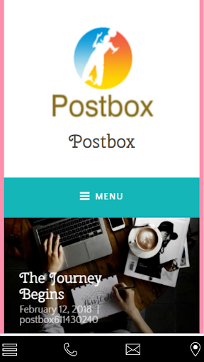 Android application Postbox screenshort