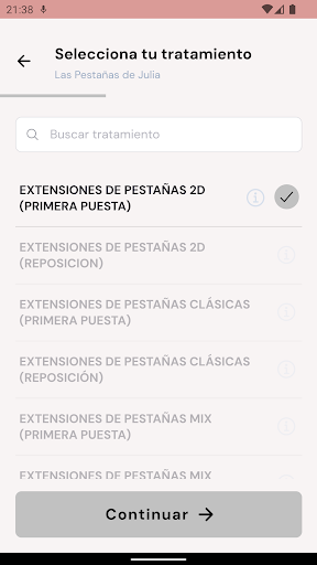 Las pestañas de Julia Screen 2