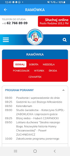 Radio Rodzina Kalisz 103.1 FM Screen 3