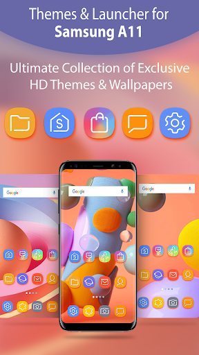 Galaxy A11 launcher And Themes