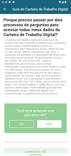 Guia Carteira Trabalho e CTPS Screenshot 3 - AppWisp.com