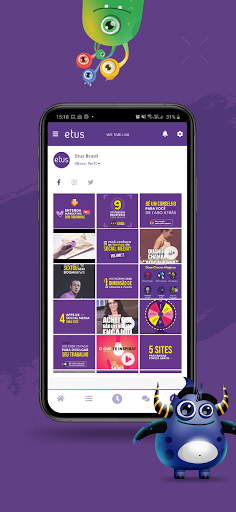 Etus - Gestão completa para redes sociais 3.1.3 screenshots 3