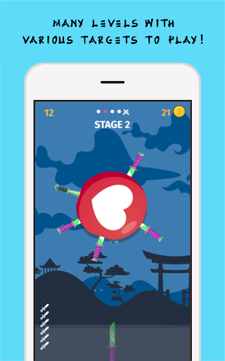 Ninja Kunai Hit Konoha