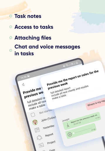 Screenshot of LeaderTask: to do and reminder