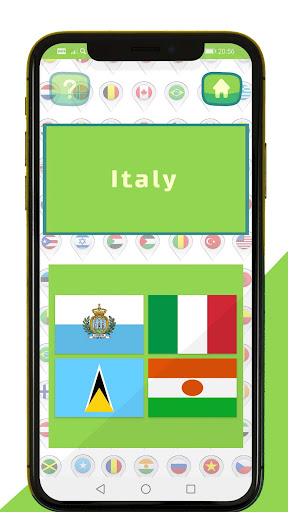 Flags countries world - Quiz Screen 3