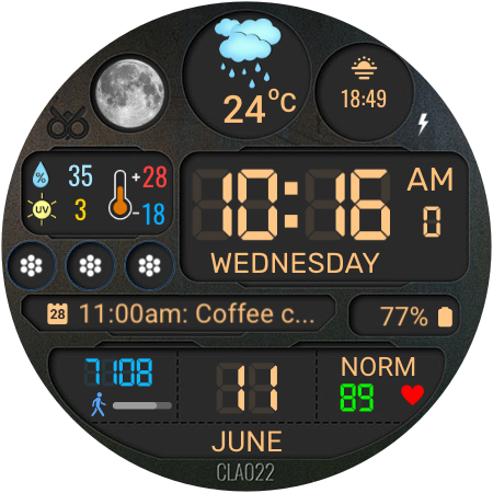 CLA022 Dual Face screenshot 23