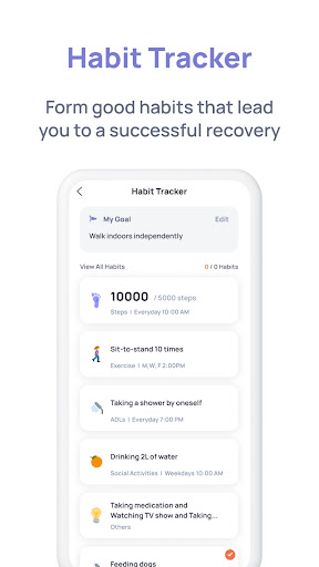 Rehabit: brain recovery habits Screenshot 3 - AppWisp.com