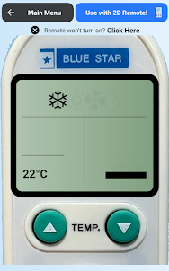 AC Remote For Blue Star