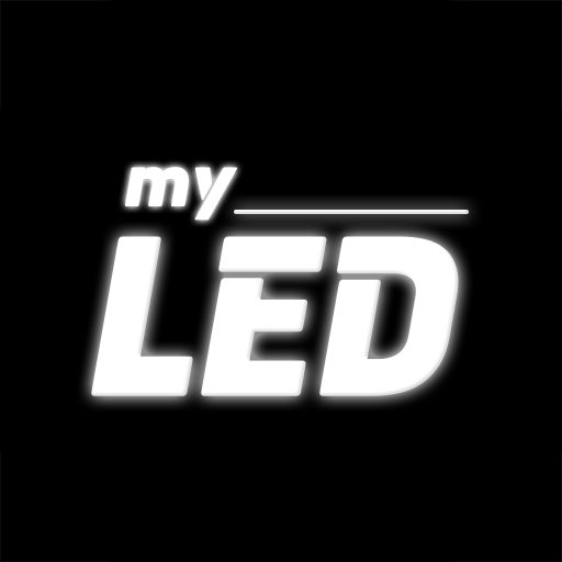 MY LED Display Banner logo