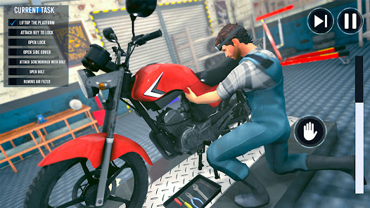 Fix My Bike Mechanic Simulator  screenshots 8