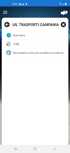 UILTrasporti Campania Screen 3