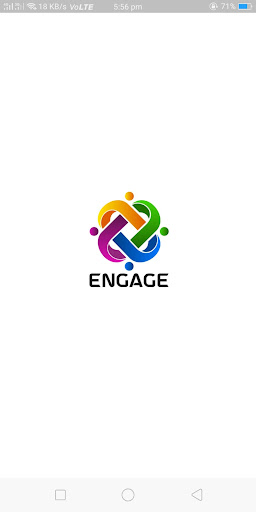 Android application ENGAGE screenshort