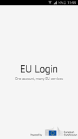 screenshot of EU Login