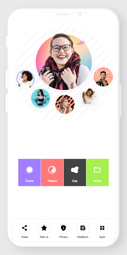 Android application xProfile - Portrait Maker screenshort