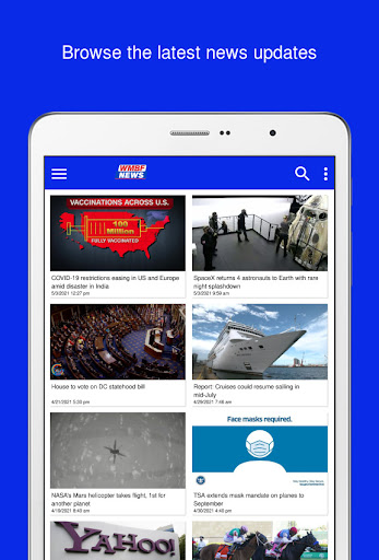 Screenshot of WMBF News