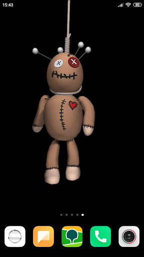 Android application Voodoo Doll Touch Wallpaper screenshort