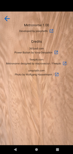 Metronome Screen 2