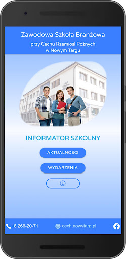 Android application ZSB Informator Szkolny screenshort