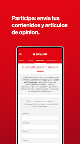 Screenshot 5 PSOE ‘El Socialista’ android