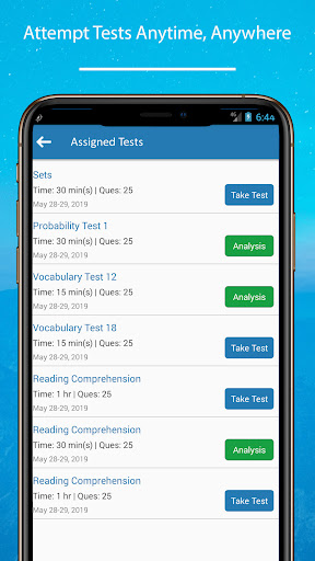 Android application Admission Council screenshort