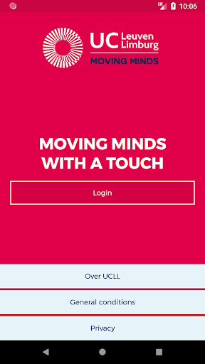 Android application UCLL screenshort
