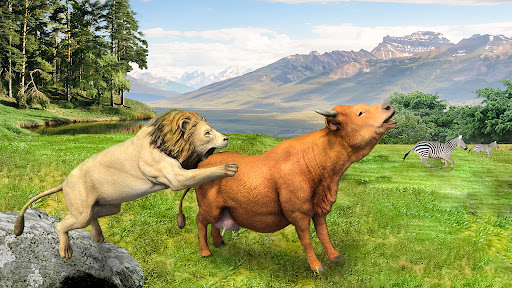 Lion Game 3D Jungle King Sim