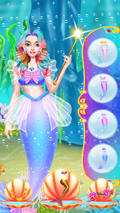 Mermaid Magic Princess Games - Screenshot 3